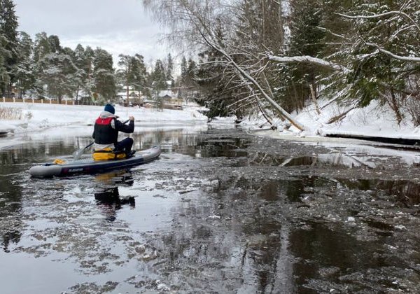 SUP-прогулка по р. Оредеж в межсезонье - фото 4