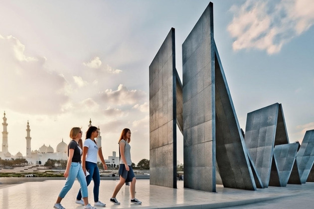 Фото - экскурсия: Дружная прогулка по Абу-Даби!