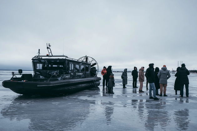 Фото экскурсии - Прогулка на аэролодке вокруг кронштадтских фортов - 7