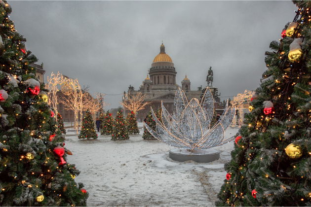 Фото экскурсии - Волшебный Петербург в праздничных огнях и самые нарядные городские елки - 6