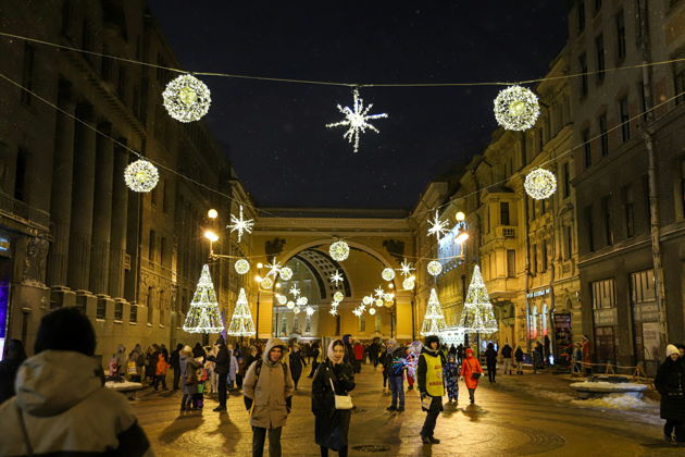 Фото экскурсии - Волшебный Петербург в праздничных огнях и самые нарядные городские елки - 14