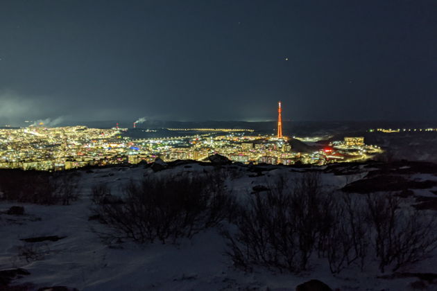 Фото экскурсии - Мурманск с высоты полета. За северным сиянием - 1