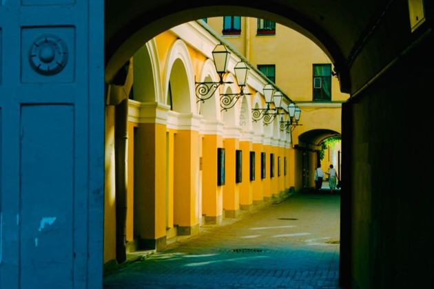 Фото - экскурсия: Тайные дворы и парадные за Невским проспектом с выходом на крышу