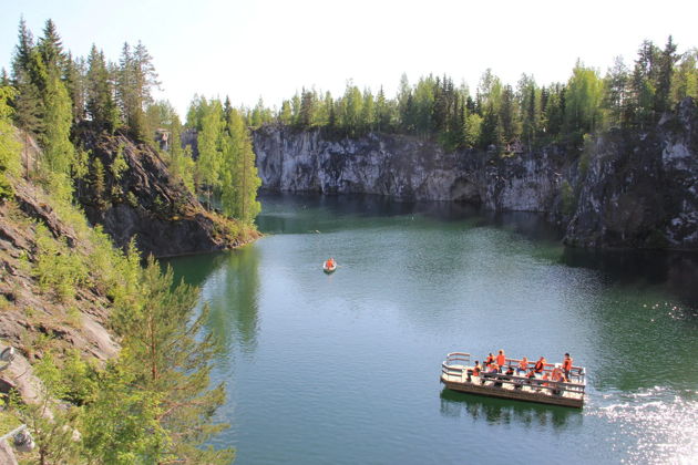 Фото экскурсии - Волшебство карельских пейзажей - мраморный карьер Рускеала - 5