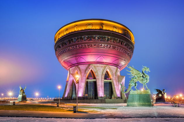 Фото экскурсии - Вечерняя прогулка по сияющим улицам Казани - 6