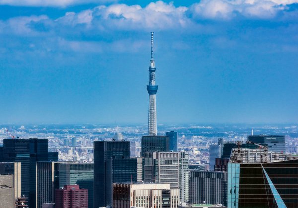 Входной билет в башню Skytree в Токио