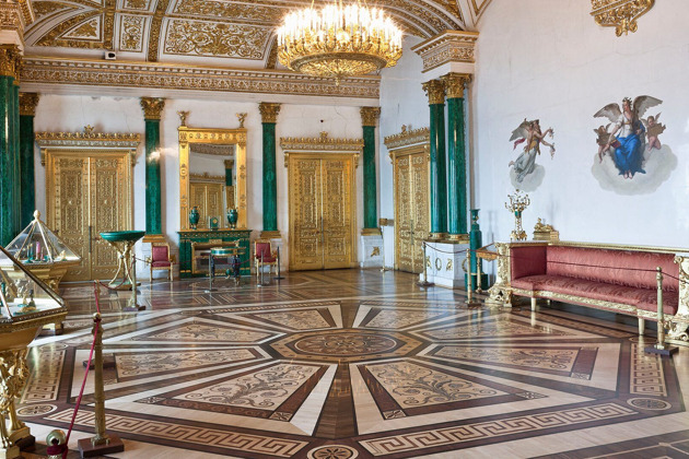 Фото - экскурсия: Билеты и аудиогид по парадным залам Эрмитажа по маршруту номер два