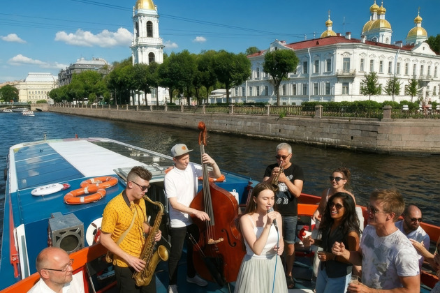 Фото - экскурсия: Музыкальная прогулка «Плыви со звуком» по каналам Санкт-Петербурга