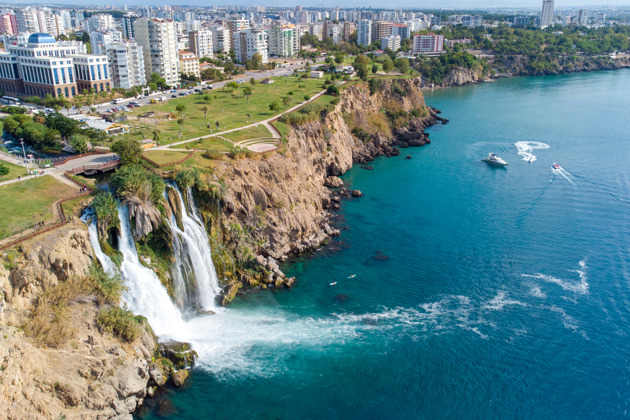 Фото - экскурсия: Тур в Анталью — старый город, архитектура и водопад Дюден из Кемера