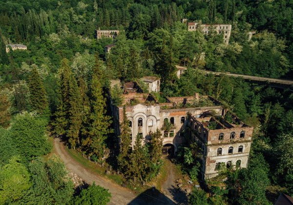 Ткуарчал, заброшенные городки Акармара и Джантуха +4 водопада - фото 2