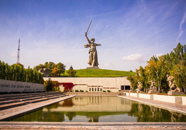 Главная высота России — Мамаев Курган  