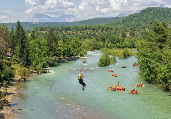 Приключение 3 в 1: рафтинг, квадроциклы и зиплайн из Алании - фото 3
