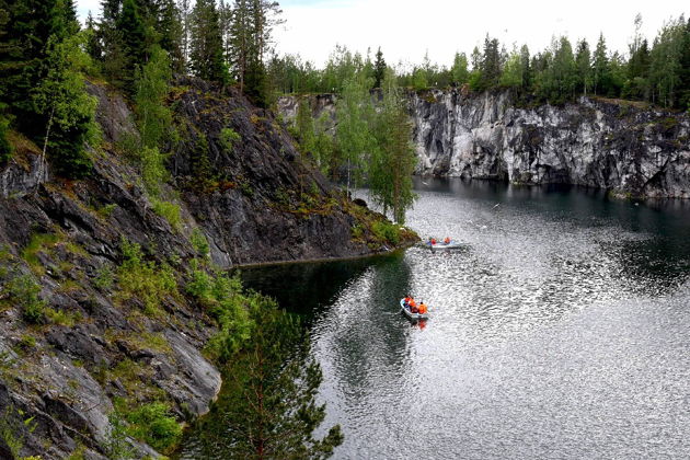 В мини-группе по Карелии: Рускеала, Мраморный каньон и водопады-6