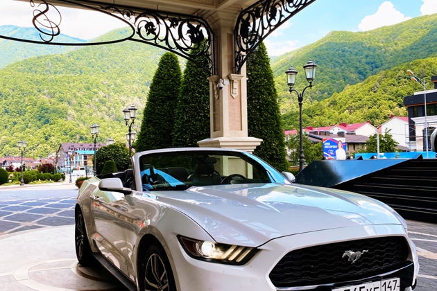 Фото экскурсии - Горный драйв: на кабриолете Ford Mustang по Сочи и курортам Красной Поляны - 5