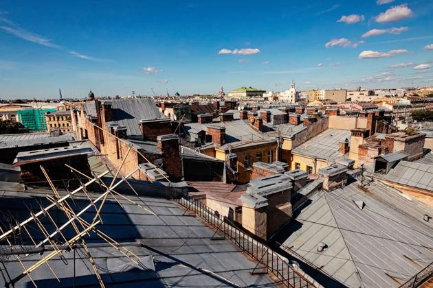Фото - экскурсия: Душа Петербурга с высоты: секретные дворы, парадные и крыша