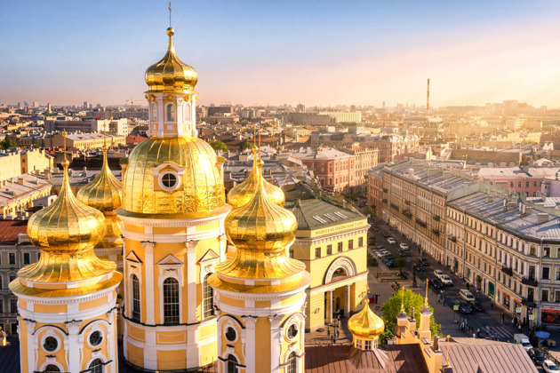 Экскурсия на смотровую, дворы-колодцы и закрытые парадные Петербурга