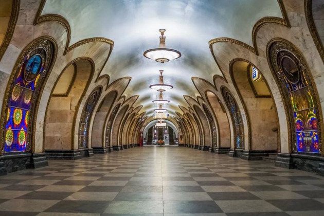 Фото - экскурсия: Подземные дворцы Москвы: экскурсия по Московскому метро