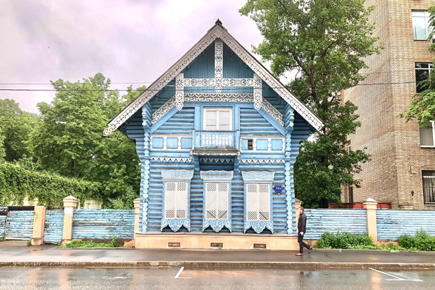 Фото - экскурсия: Экскурсия-прогулка по Хамовникам: деревянные домики & авангард-сюрприз