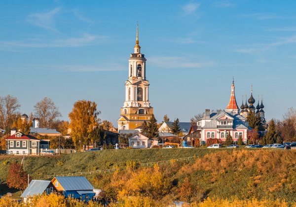 По городам Золотого кольца: Суздаль, Владимир, Ярославль и Ростов Великий