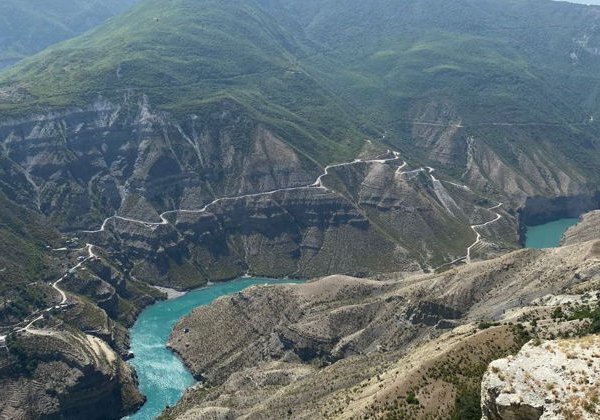 Сулакский каньон и бархан Сарыкум - фото 2