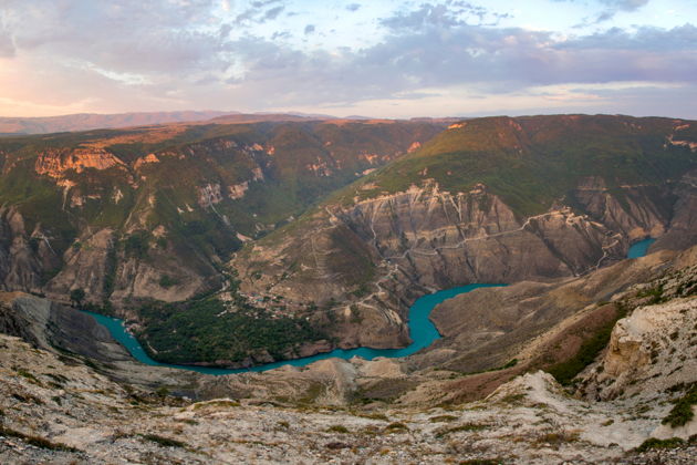 Фото экскурсии - Сулакский каньон и бархан Сарыкум - 5
