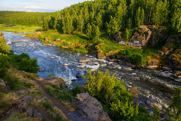 Фото экскурсии - Уральский марс, порог Ревун и Смоленская пещера - 1