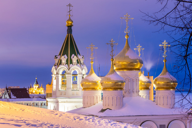 Вечерняя обзорная трёхчасовая автобусная экскурсия по Нижнему Новгороду