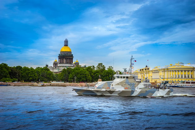 Фото экскурсии - Салют на День ВМФ с теплохода - 4