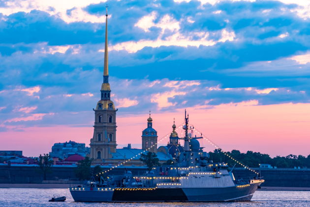 Фото экскурсии - Салют на День ВМФ с теплохода - 5