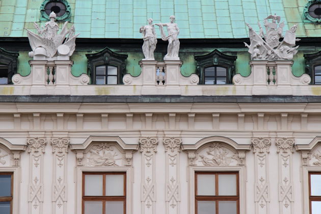 Посещение Картинной галереи в замке Верхний Бельведер - фото 2