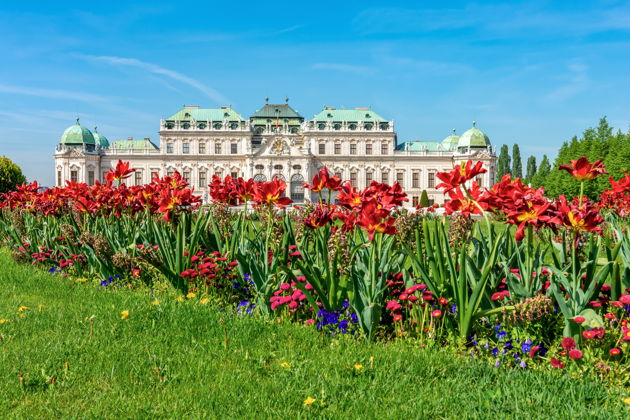 Посещение Картинной галереи в замке Верхний Бельведер - фото 3