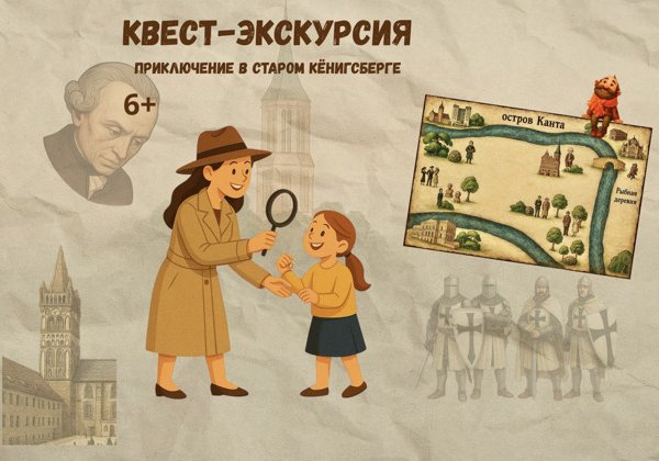Юные сыщики на острове Канта: расследование в старинном Кенигсберге