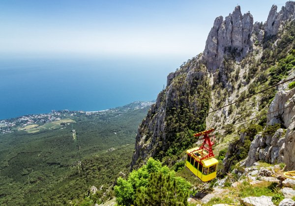 Канатная дорога на Ай-Петри, Ласточкино гнездо и морская прогулка в Ялту