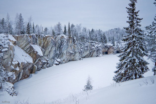 Фото экскурсии - Водопады Ахинкоски и парк Рускеала в Южной Карелии - 2