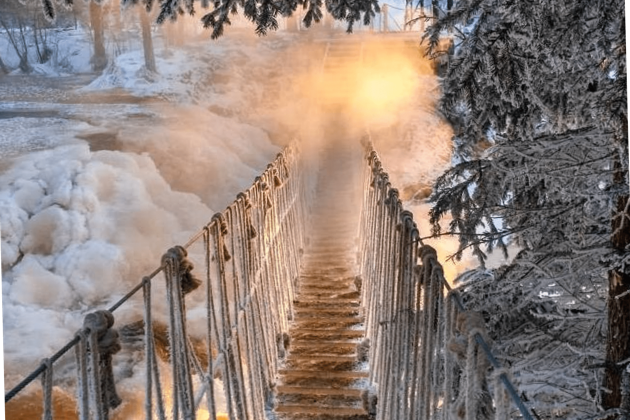 Фото экскурсии - Водопады Ахинкоски и парк Рускеала в Южной Карелии - 5