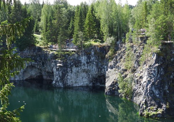 Южная Карелия: водопады Ахинкоски, Рускеала и окрестности - фото 4