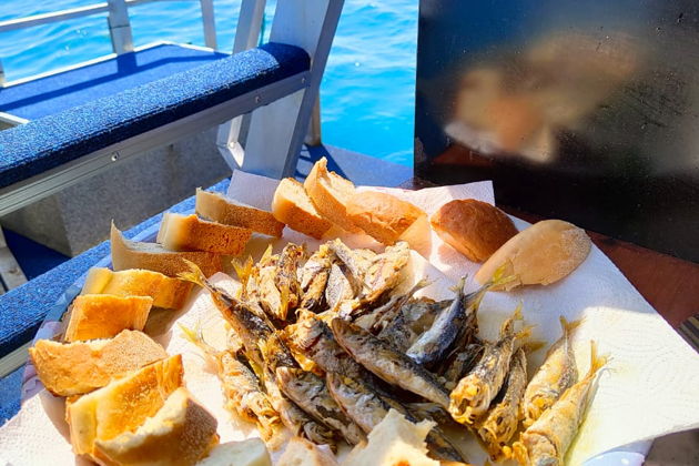 Фото экскурсии - Морская рыбалка в небольшой компании на тримаране с готовкой пойманной рыбы - 8