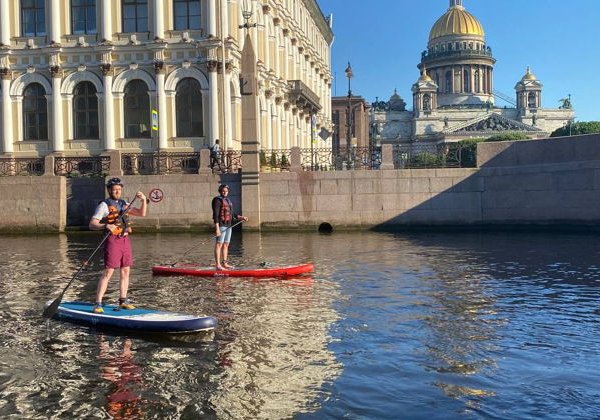 Прогулка на САП к Новой Голландии - фото 1