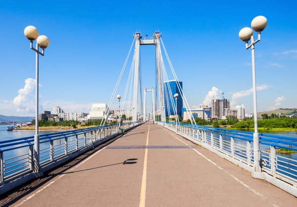 Групповая авто-пешеходная экскурсия по центру Красноярска «Город-сказка»