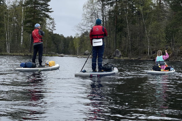 Фото экскурсии - Двухдневное путешествие на SUP-досках по реке Вуокса - 4