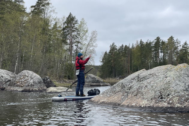 Фото экскурсии - Двухдневное путешествие на SUP-досках по реке Вуокса - 6