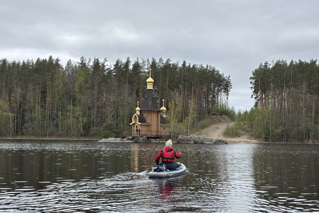 Фото - экскурсия: Двухдневный сплав на сап-досках по реке Вуокса