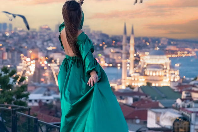 Фото экскурсии - Волшебная фотосессия на крыше Стамбула в лучах утреннего солнца - 2