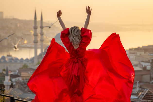 Фото экскурсии - Волшебная фотосессия на крыше Стамбула в лучах утреннего солнца - 6