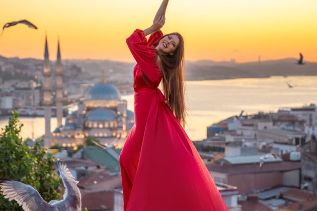 Фото экскурсии - Волшебная фотосессия на крыше Стамбула в лучах утреннего солнца - 7