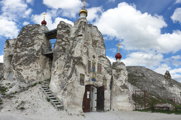 Фото - экскурсия: Воронежская Палестина: Костомаровский Спасский пещерный монастырь