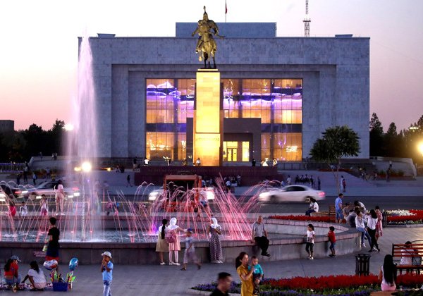 Прогулка по городу Бишкек