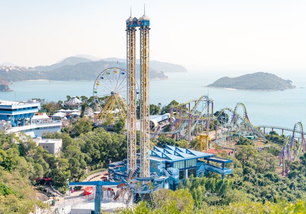 Входной билет в Ocean Park: мир животных, аттракционы и шоу
