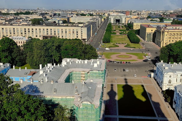 Фото экскурсии - Подъём на смотровую площадку Смольного собора - 9