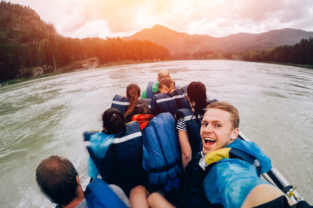 Фото - экскурсия: Сплавляемся по реке